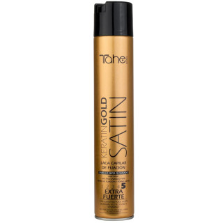 12084011 KERATIN GOLD SATIN HAIR SPRAY FIXING LEVEL 5 СУХ ЛАК – 400 ML.