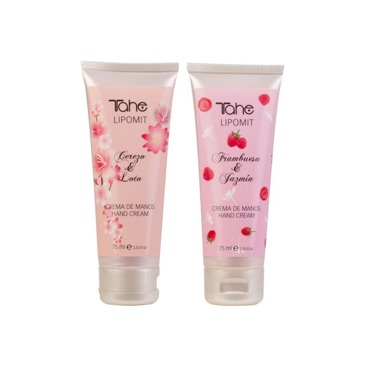11051003 LIPOMIT-HAND CREAM RASPBERRY & JASMINE 75 ML. КРЕМ С МАЛИНА И ЖАСМИН ЗА РЪЦЕ