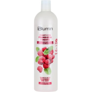 12075123 BLUMIN-RASPBERRY & MINT SHAMPOO 1L ШАМПОАН С МАЛИНА И МЕНТА ЗА БОЯДИСАНИ КОСИ