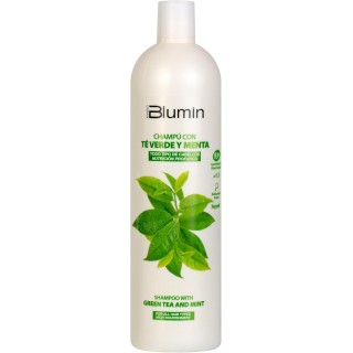 12075101 BLUMIN-GREEN TEA & MINT SHAMPOO 1L. ШАМПОАН СЪС ЗЕЛЕН ЧАЙ И МЕНТА ЗА ЧЕСТА УПОТРЕБА