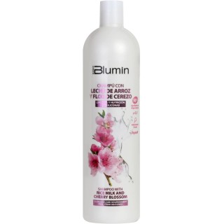 12075135 BLUMIN-SHAMPOO RICE MILK AND CHERRY BLOSSOM 1L. ШАМПОАН С ОРИЗОВО МЛЯКО И ЧЕРЕШОВ ЦВЯТ