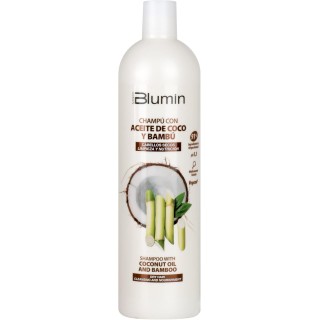 12075136 BLUMIN-SHAMPOO COCONUT OIL AND ORGANIC BAMBOO 1L. ШАМПОАН С КОКОС И БАМБУК