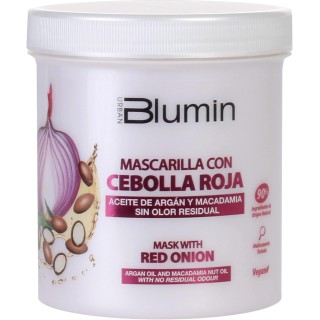 12075164 BLUMIN-MASK RED ONION 700 ML. МАСКА С ЧЕРВЕН ЛУК,АРГАН И МАКАДАМИЯ ЗА СУХИ И ИЗТОЩЕНИ КОСИ
