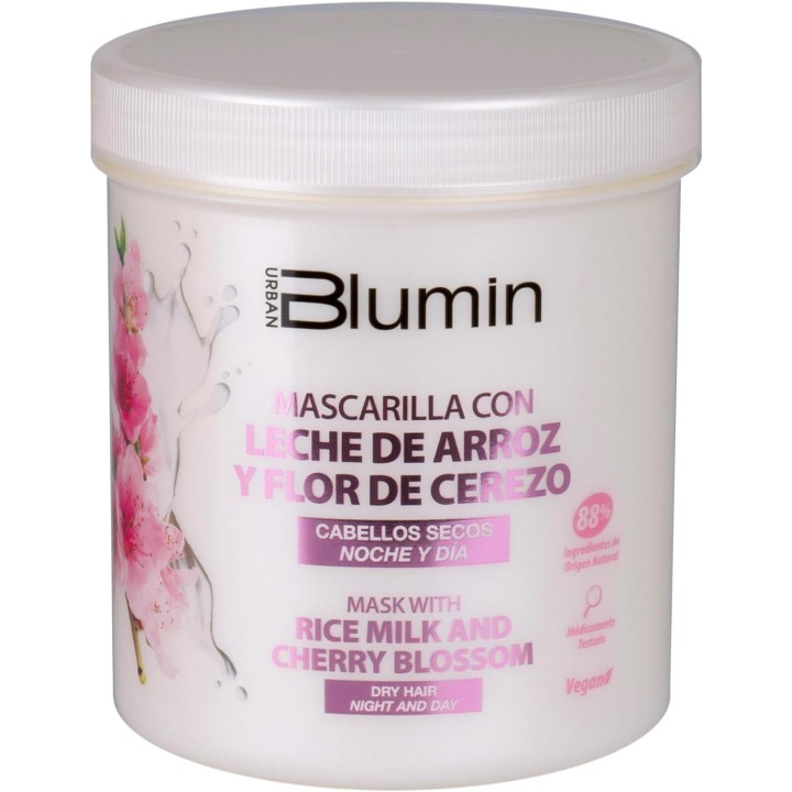 12075137 BLUMIN-MASK RICE MILK AND CHERRY BLOSSOM 700ML. МАСКА С ОРИЗОВО МЛЯКО И ЧЕРЕШОВ ЦВЯТ