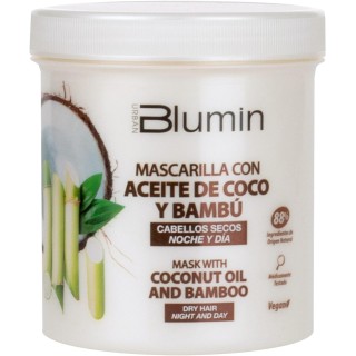 12075138 BLUMIN-MASK COCONUT OIL AND ORGANIC BAMBOO 700ML МАСКА С КОКОС И БАМБУК ЗА СУХИ КОСИ