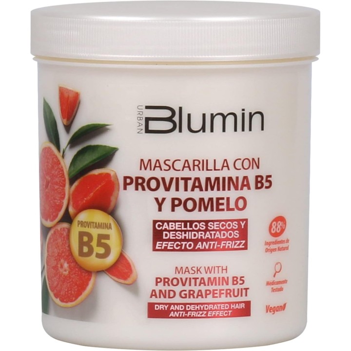 12075178 BLUMIN-PROVITAMIN B5 & GRAPE MASK 700ML МАСКА С ГРЕЙПФРУТ ЗА БОЯДИСАНИ И СУХИ КОСИ