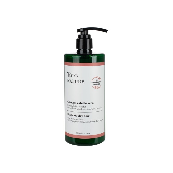 12072375 NATURE-DRY HAIR SHAMPOO 750 ML (sulfate free) ШАМПОАН ЗА СУХИ КОСИ