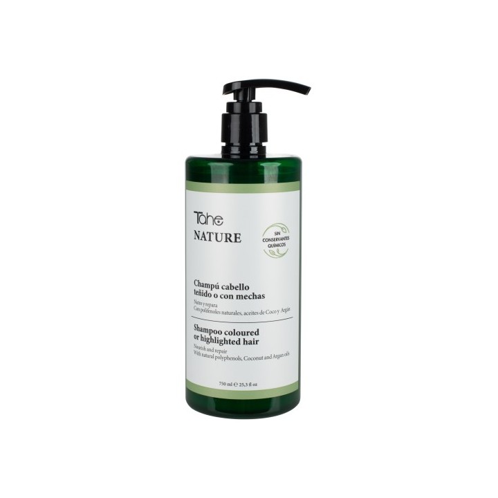 12072376 NATURE-COLORED HAIR SHAMPOO 750 ML (sulfate free) ШАМПОАН ЗА БОЯДИСАНИ КОСИ