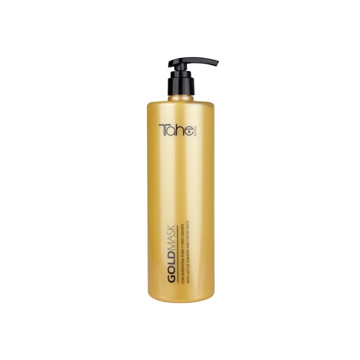 12073482 KERATIN GOLD MASK 1L МАСКА С АРГАН И КЕРАТИН ЗА СУХИ КОСИ