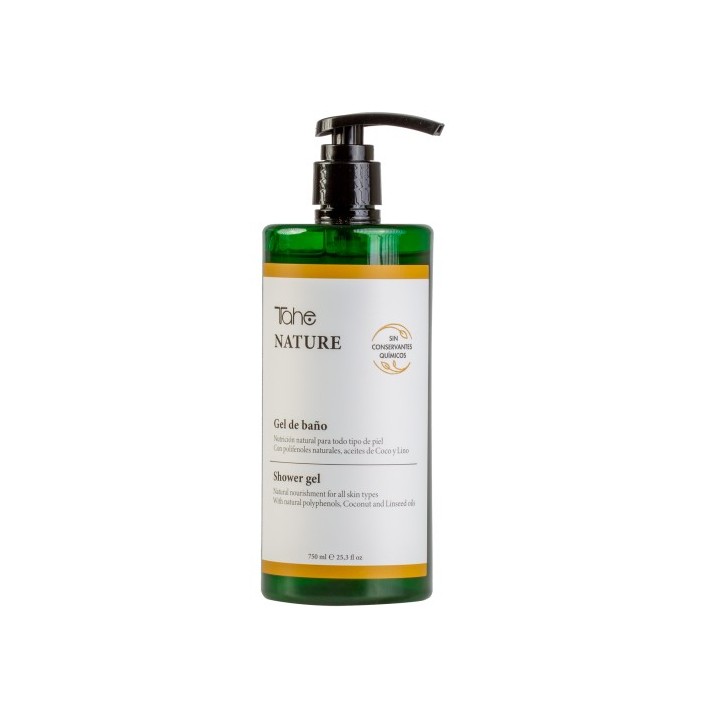12072471 NATURE-BATH GEL 750ML (sulfate free) ДУШ ГЕЛ БЕЗ СУЛФАТИ С ПЕПТИДИ