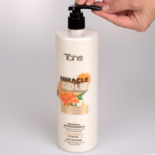 12071340 MIRACLE GOLD ANTI-FRIZZ MASK FINE HAIR 1L МАСКА ЗА ТЪНКИ КОСИ