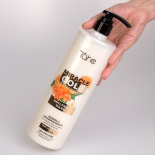 12071339 MIRACLE GOLD ANTI-FRIZZ MASK THICK HAIR  1L  МАСКА ЗА ДЕБЕЛИ КОСИ