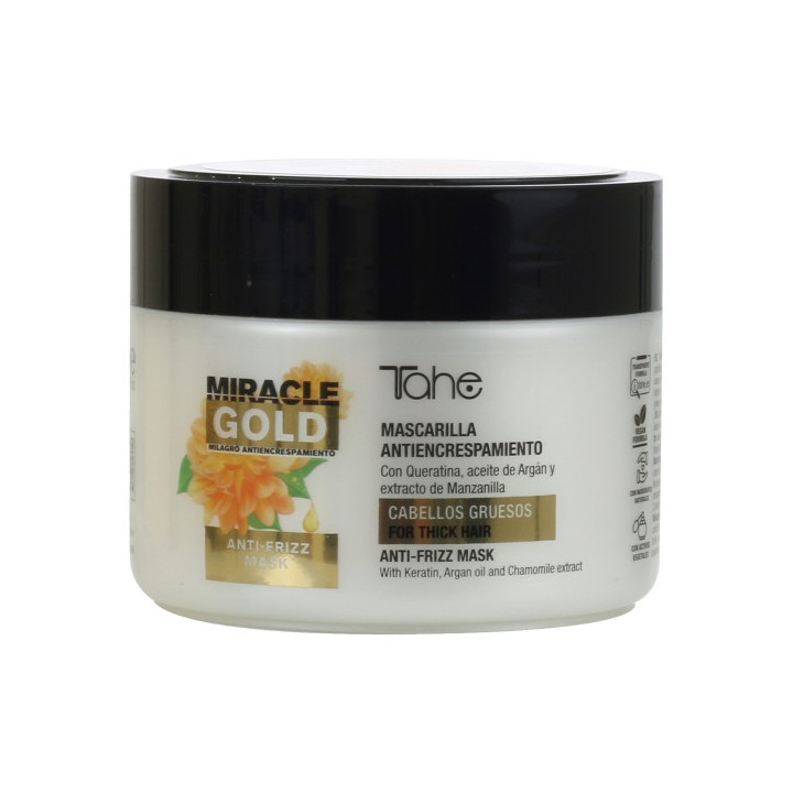 12071303 MIRACLE GOLD ANTI FRIZZ THICK HAIR MASK 300 ML ЗА ДЕБЕЛИ КОСИ