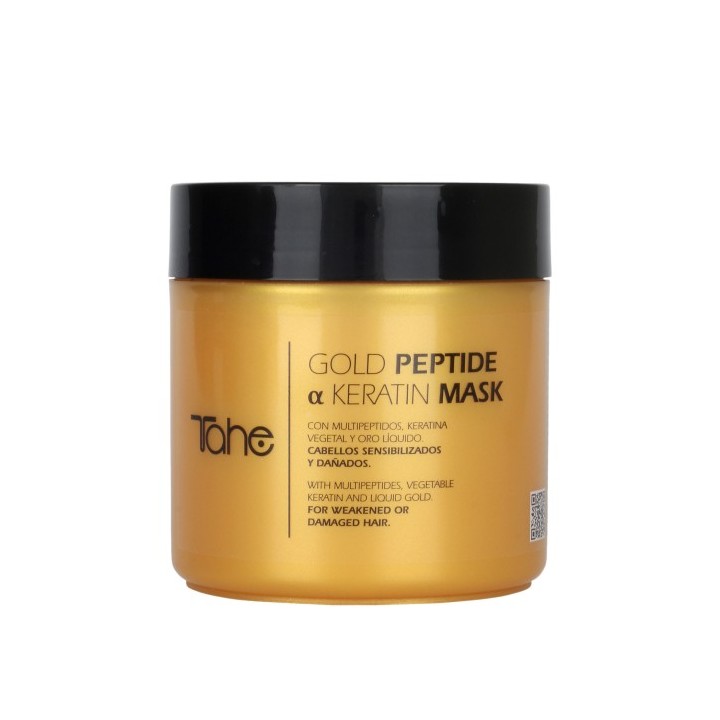 12073592 GOLD PEPTIDE KERATIN MASK 400ML МАСКА С КЕРАТИН,АРГАН И ПЕПТИДИ