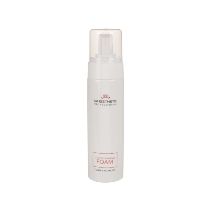 89000303 CLEAN AND BALANCED-LOTUS CLEANSING FOAM 200ML TAHESTHETIC