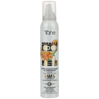 12071314 MIRACLE GOLD ANTI FRIZZ-DUAL MOUSSE 200 ML