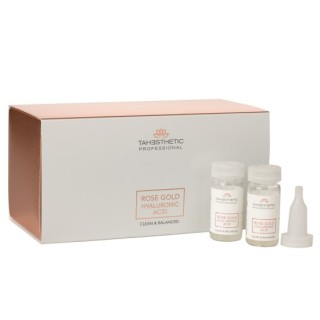 89000310 TAHESTHETIC-CLEAN AND BALANCED-ROSE GOLD HYALURONIC ACID 6X5ML