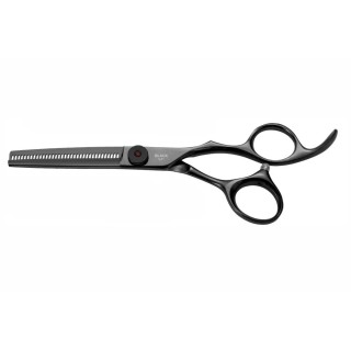 45600007 Hair Thinning Scissors RP Black Titanium 5.5" ЧЕРНА ФИЛАЖНА НОЖИЦА