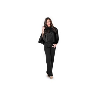 17000169 Cutng Cape Brushing Rickiparodi Black