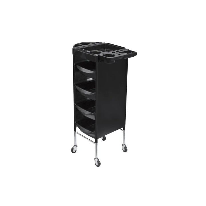 45700003 Salon Trolley RP Pro Black РАБОТНА КОЛИЧКА ПРО