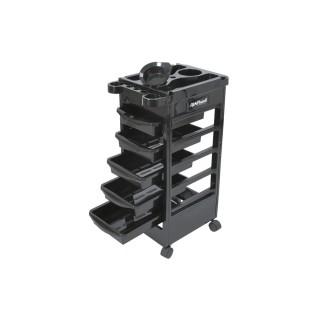 45700004 Salon Trolley RP Eco Black РАБОТНА КОЛИЧКА ЕКО