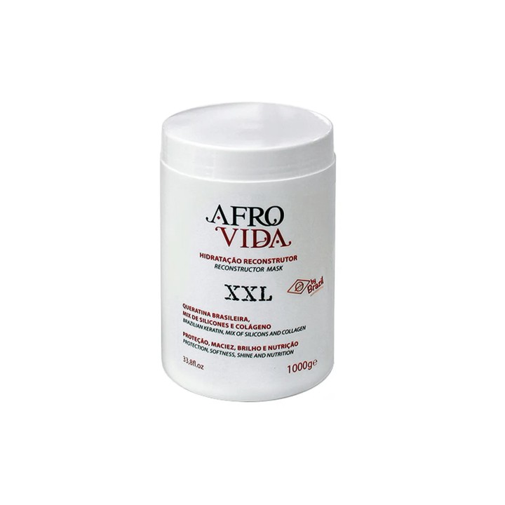 51301165 Hair Mask Hydraton Afrovida Xxl Reconstructor 1000 ml МАСКА ЗА КОСА С КЕРАТИН И КОЛАГЕН