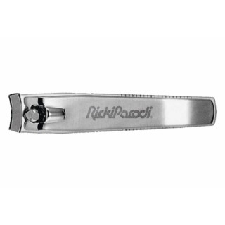 50010604 Nail Clipper Rickiparodi Large Nickel НОКТОРЕЗАЧКА ГОЛЯМА-НИКЕЛОВА