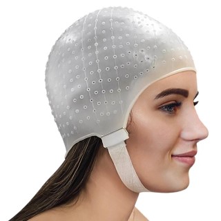 25100076 15239 Silicone Hair Highlightng Cap with Adjustable Band Силиконова шапка за кичури