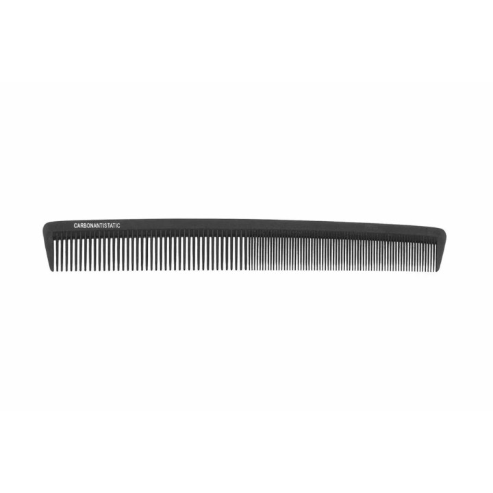 25100024 04939 Карбонов гребен Curved Carbon Comb 22.2 cm Black