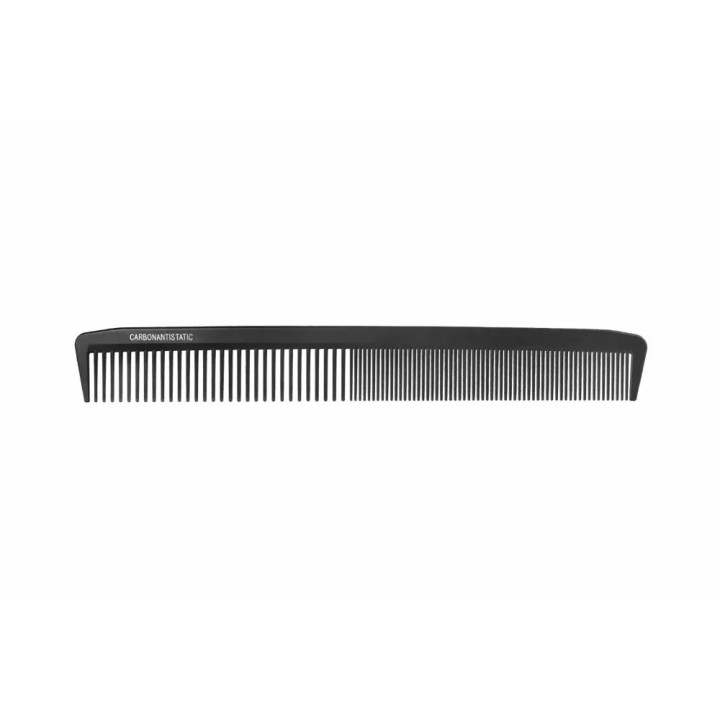 25100023 CFC04639 Карбонов гребен Flat Carbon Comb 21.8 cm Black