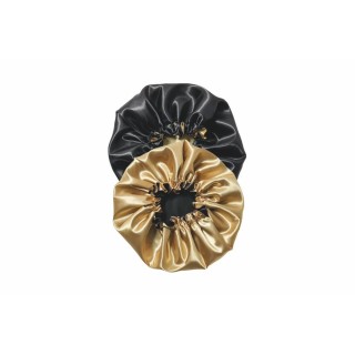 45800141 Hair Cap Ant-Frizz RP Satn Black ШАПКА САТЕН МНОГОКРАТНА