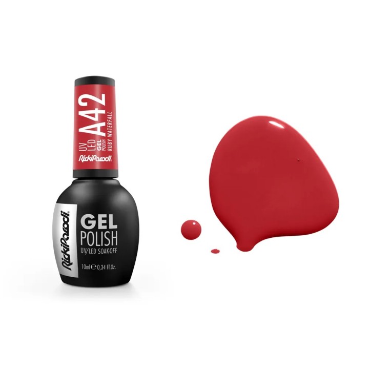 80100042 Gel Polish UV RP Ruby Waterfall A42 10 ml