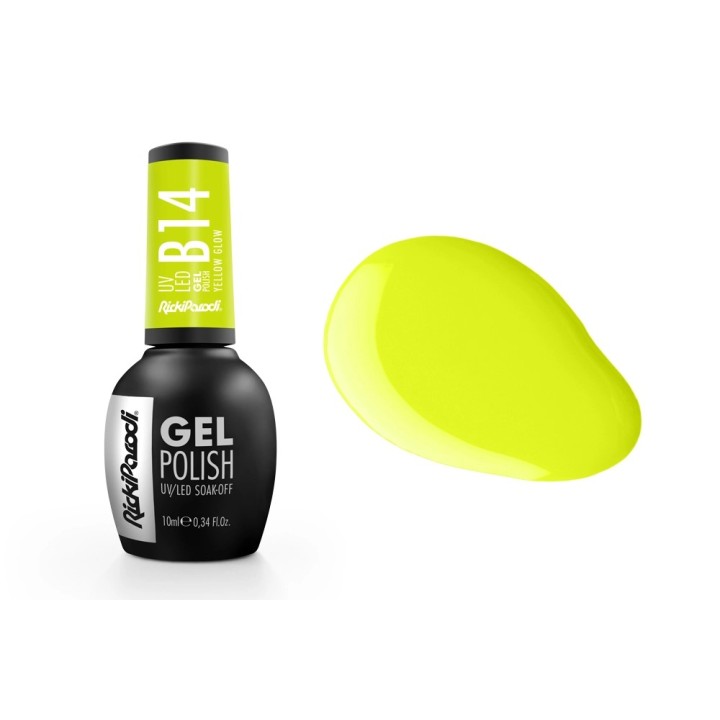 80100113 Gel Polish UV RP Yellow Glow B14 10 ml
