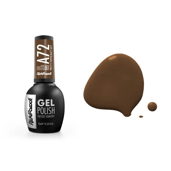 80100072 Gel Polish UV RP Prety Papercraf Gif A72 10 ml