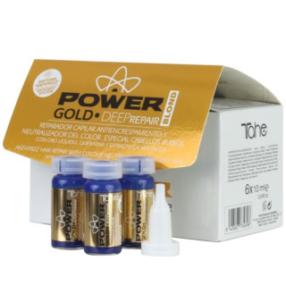12073489 POWER GOLD DEEP REPAIR BLOND 6 x 10ML ДЪЛБОКО ВЪЗСТАНОВЯВАЩИ АМПУЛИ ЗА РУСИ КОСИ